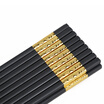 Double gun Suncha alloy chopsticks ten pairs of gift hotel Japanese chopsticks KZ4066