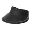 Jingdong Supermarket Siggi SI89344 Hat Female Summer Korean Tide Top Hat Simple Folding Straw Hat Outdoor Shade Cap Beach Cap Black 56cm-58cm