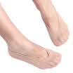 Langsha stockings socks 6 pairs of ice silk silicone non-slip thin boat socks piece of ice silk seamless stealth socks shallow mouth socks color
