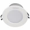 Jingdong supermarket Op lighting LED downlight ceiling light aluminum paint white 5 only installed 3 Watt warm white 4000K hole 7-8 cm
