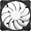SAMA black hole 12CM chassis fan quiet air volume 11 leaves sickle blade 8 thick vibration pad PWM automatic speed control