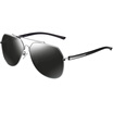 EYEPLAY sunglasses men&39s fashion silver frame mercury film polarized sunglasses island glasses eyes 6009M C2 61mm
