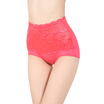 Bejirog Bejirog high waist abdomen ladies underwear women pure color sexy lace mention hip breathable briefs 4 installed color uniform