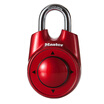 Masters MasterLock direction password lock gym locker lock padlock 1500ID red