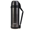 Halle 2000ml stainless steel vacuum insulated pot travel pot wide mouth outdoor water bottle LG-2000-5 black