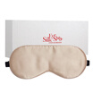 Treasured silk sleep mask blindfolded silk breathable unisex beige