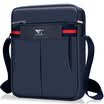 Seven wolves SEPTWOLVES men&39s Oxford cloth shoulder bag Messenger bag vertical package Korean business casual fashion L91133015-08 blue