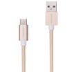 MOMAX MOMAX Type-c data cable charging line support music millet 4C Meizu PRO5 Apple MacBook Huawei P9 1 m champagne gold