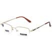 Sunset red reading glasses men&women universal business comfortable frame PC high-definition high-permeability coating lens JX6016 300 degrees
