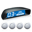 Iron general steelmate car reversing radar after 4 probe general models - white
