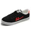 Warrior classic front with low to help men casual canvas shoes trend Korean students shoes 3447 black&red 40