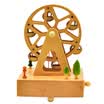Memories Park Creative Gifts Toys Beat Boxes Beech Woods Handmade Music Boxes Square Ferris Wheel Sky City