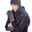 Jingdong Supermarket Kammont Kenmont km-2808 men&39s wool winter cycling warm gloves dark gray