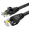 Shanze SAMZHE CAH-6015 six CAT6 gigabit speed eight core twisted pair network jumper computer cable black 15 m