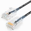 SAMZHE SZH-6030 super six types of fine diameter CAT6A high purity oxygen-free copper network jumper 8-core twisted-pair high-speed ultra-6 type RJ45 network cable 3 meters black