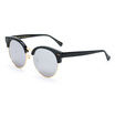 Wood ninety half SM1611008C01 retro half-frame polarized sunglasses men&women tide models sunglasses black