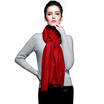 Bao Shengxiang scarf female winter worsted water soluble wool shawl dual-use ladies autumn solid color long warm warm collar gift box w9201 black