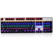 Saisi Sades Bei Ying Metal Marquee Luminous Power Game Machine Keyboard Computer Home Peripheral Wrangler Style Black Mixed Light Green Axis