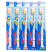 Three laughs rich bamboo tooth brush soft hair 5 loaded