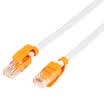 Baotouke PowerSync CLN5GAR8100 Cat5 ultra-five network cable anti-swing round two-color twisted 100 megahertz color with orange head 10 meters