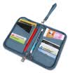 BUBM THZ travel travel passport bag package bag multi-function card bag wallet mobile phone handbag package men&women universal blue trumpet