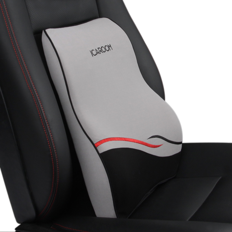 Car room ICAROOM car lumbar space memory cotton car with lumbar pillow office sofa back pad waist pillow I16-871A-507