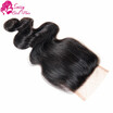 7a Brazilian Body Wave Closure Free Part Brazillian Hair Closure Body Wave Brazilian Virgin Hair Closure