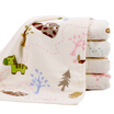 Bamboo Kam Towel Home Textiles Bamboo Fiber Class A Soft Water Absorbing Infant Children Double Layer Gauze Print Towel Kid Tube