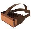 Focalmax-Accordion VR glasses 3D virtual reality glasses VR helmet brown