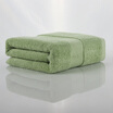 Elegant 100 uya100 Bath towels Home Textiles Bath towels Satin pieces Cotton towels Green 480g 70 140cm