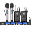 KFW U4600A Wireless Microphone One-Tailed Four-Microphone U-Hand Hand-held Chuck Daimai Training Speech Microphone