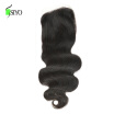 8A Cambodian Virgin Hair Body Wave Lace Closure 44 Top Quality Cambodian Wavy Hair Closure 8"-20"