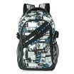 Landcase Shoulder Bag Male Student Bag Backpack Travel Bag Graffiti Fashion Men&39s Skirt NYC Blue Trumpet