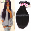 Peruvian Virgin Hair Straight Nicelight Hair Peruvian Straight Hair 7A Unprocessed Virgin Puruvian Hair 4 Bundles Deal