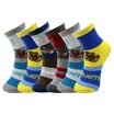 TOM&JERRY Tom Cat&Jerry Mouse Male Child Socks Child Cute Cartoon Baby Combed Cotton Socks Four Seasons 6 Double Pack 16-18 yards 3-5 years old