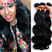 Beautiful 8A Malaysian Virgin Hair Body Wave 3Bundles High Quality Unprocessed Virgin Human Hair Weave Malaysian Body Wave Wavy