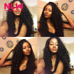 Bouncy Top Quality NLW Products Brazilian Virgin Hair Deep Wave 4 Bundles 8A Unprocessed Free Shipping Full&Thick