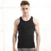 Red Beans hongdou Men&39s Vest Men&39s Pure Cotton Sling Lace Sports Hurdle Slim Tank Top Black 175100