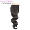 Brazilian Body Wave Lace Closure Free Part Middle Part Or Three Part Brazilian Body Wave Human Hair Lace Closure