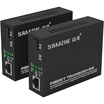 Shanze SAMZHE SZ-F1300D 100M fiber optic transceivers single-mode single-fiber carrier-class converter SC interface receiver side of the external power supply 25KM a pair of equipment
