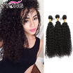 Peruvian Kinky Curly Hair 3 Bundles 8A Unprocessed Virgin Hair Peruvian Curly Virgin Human Hair Weave Sales Fast Shipping