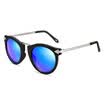 Wei Gu VEGOOS 6107 Wu Qian star with polarized sunglasses large frame face polished sunglasses sunglasses men&women driving glasses sunglasses bright black box gray film