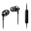 Philips PHILIPS headphones built-in microphone built-in microphone SHE3855 obsidian black