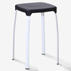 Jingdong Supermarket Hua Kai Star stool chair leisure fashion color change shoe stool thick white stool white