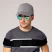 Emperor card Janejia WG170019 hat men baseball cap classic solid color cap sports sun hat gray