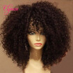 Clymene Hair 150 Density Short Bob Curly Full Lace Human Hair Wigs Baby Hair Glueless Brazilian Wig For African Americans