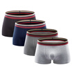 Jingdong Supermarket Hengyuanxiang men&39s modal pants stretch cotton waist in the waist pants 4 packs combination two 180105