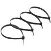 Ning-shengwei NL-6005A Self-locking nylon cable tie 8 300 Black environmental protection 50 fixed plastic buckle bundle tie line