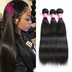 7A Grade Unprocessed Virgin Malaysia Straight Hair 3pcs lot Human Hair Cheap Malaysia Virgin Hair Straight Hair Weave Bundles