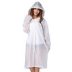 BZN EVA Translucent Raincoat Adult Travel Raincoat